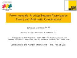 Power monoids: A bridge between Factorization Theory and