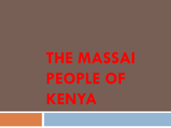 Massai Warriors