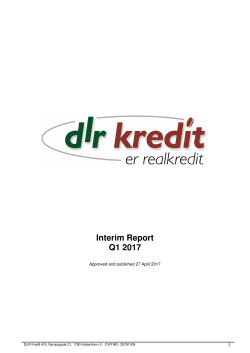 Interim Report Q1 2017