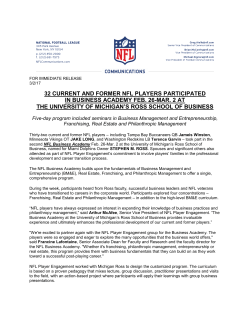 32 current and former nfl players participated in business academy