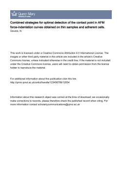 Combined strategies for optimal detection of the contact