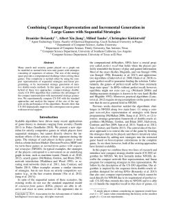 Combining Compact Representation and Incremental Generation in