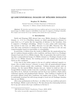 quasiconformal images of h&uml;older domains