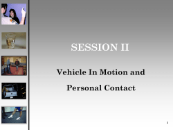 SESSION I