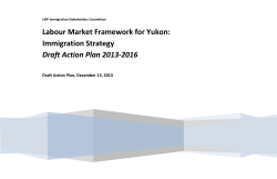 Immigration Strategy Draft Action Plan 2013-2016