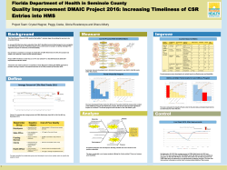Six Sigma Green Belt storyboard&mdash;Project CSR Timeliness