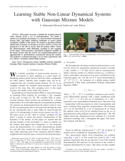 Learning Stable Non-Linear Dynamical Systems