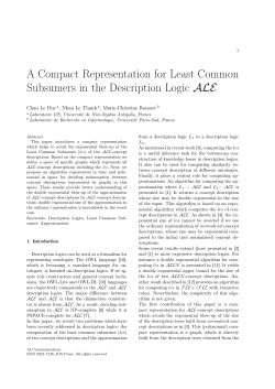 A Compact Representation for Least Common