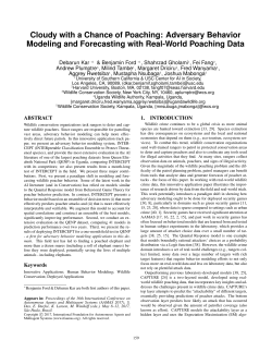 Adversary Behavior Modeling and Forecasting with