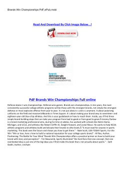 PdF Brands Win Championships Full online