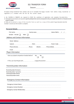 New Player Reg Form.cdr - Parkmore Junior Football Club