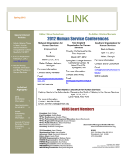 Helping those in need: Human service workers