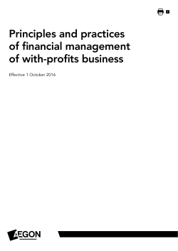 Principles and practices of financial management of with