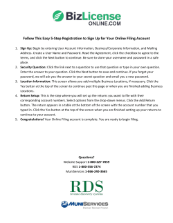 Follow This Easy 5-Step Registration to Sign Up for Your Online