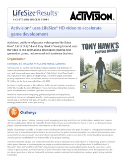Activision Case Study