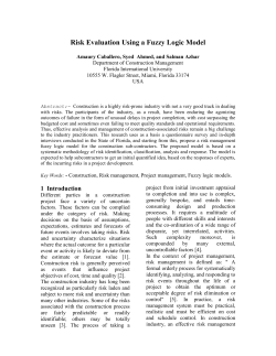 development of risk management mathematical model