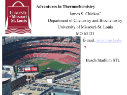 Lecture 7 Acetylacetone - University of Missouri