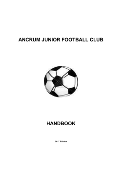 1 - Ancrum Junior Football Club