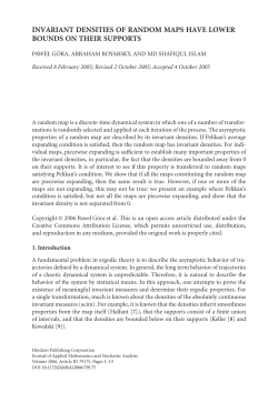 invariant densities of random maps have lower bounds on