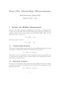 Intermediate Microeconomics