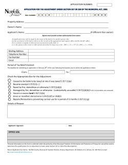 APPLICATION NUMBER: ROLL NUMBER: 3 3 1 0