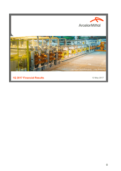 1Q 2017 Financial Results 0