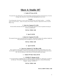 Studio 107 / Studio 500-B