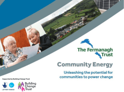 Slide 1 - Community Energy