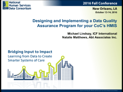 Designing and Implementing a Data Quality Assurance Program for