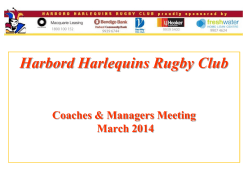 Freshwater Vikings - Harbord Harlequins