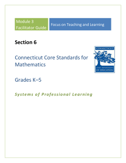 CT Systems of Professional Learning