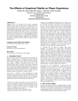 Proceedings Template - WORD - Interaction Lab | University of