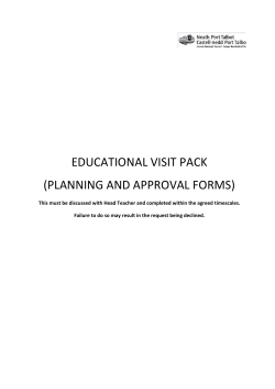 educational visit pack 15.16