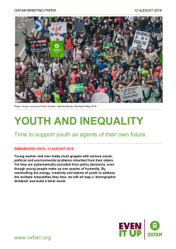 youth and inequality