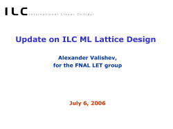 ML + Undulator + BDS in MAD