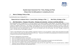 East Renfrewshire Carers` Strategy 2012-17