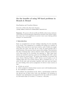 On the benefits of using NP-hard problems in