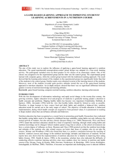 a game-based learning approach to improving students` learning