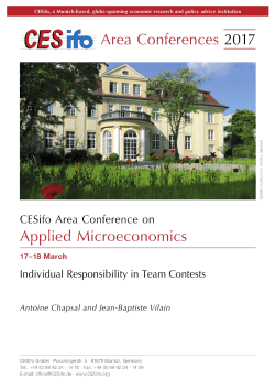 Individual Responsibility in Team Contests
