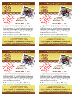 n Roll 1st Annual Run/Walk