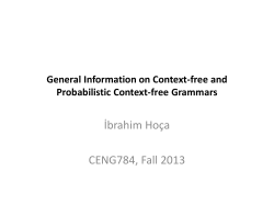 PCFG Background Slides