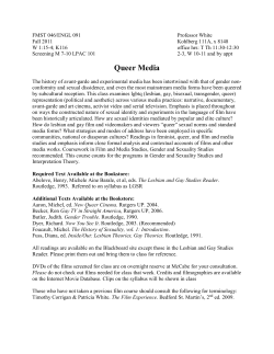 Queer Media - Patricia White