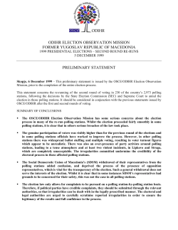 former yugoslav republic of macedonia