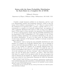 States with the Same Probability Distribution for Each Basis in a