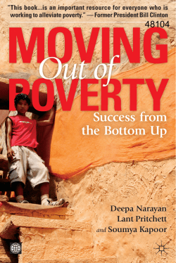 Moving Out of Poverty - Open Knowledge Repository