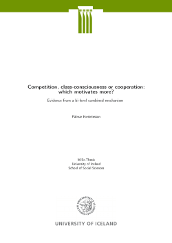 Evidence from a bi-level combined mechanism