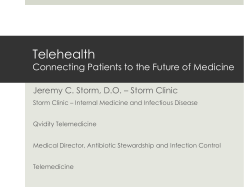 The Need For Telemedicine Policy