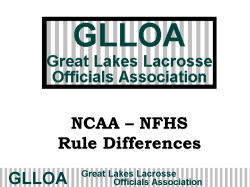 NCAA – NFHS - LeagueAthletics.com
