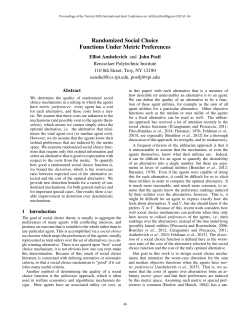 Randomized Social Choice Functions Under Metric