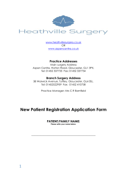 NHS England`s Care Data - Heathville Medical Practice